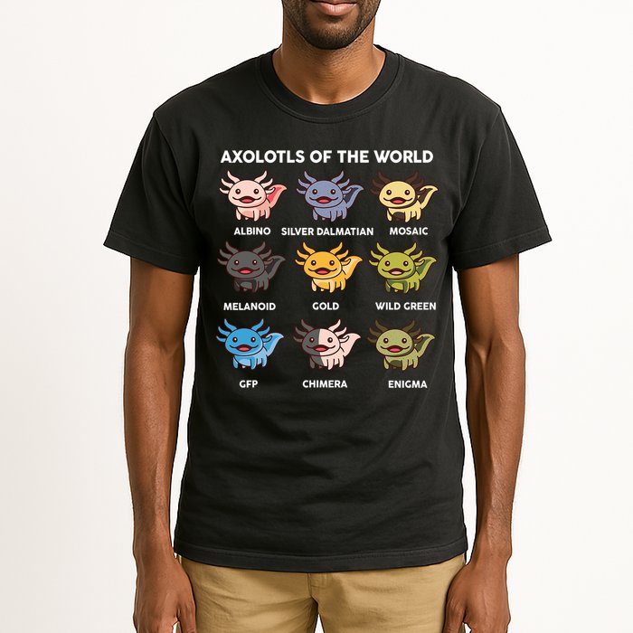 Axolotl-  Axolotl Of World  Tall T-Shirt