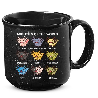 Axolotl-  Axolotl Of World  15oz Campfire Ceramic Mug