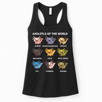 Axolotl-  Axolotl Of World  Womens Tank Top