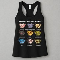 Axolotl-  Axolotl Of World  Womens Tank Top