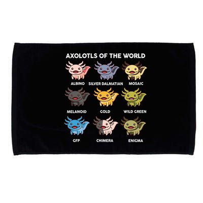 Axolotl-  Axolotl Of World  Microfiber Hand Towel