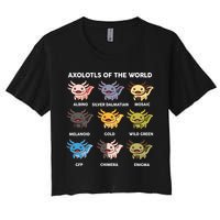 Axolotl-  Axolotl Of World  Crop Top