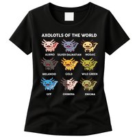 Axolotl-  Axolotl Of World  Womens T-Shirt