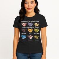 Axolotl-  Axolotl Of World  Womens T-Shirt