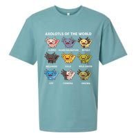 Axolotl-  Axolotl Of World  Sueded Cloud Jersey T-Shirt