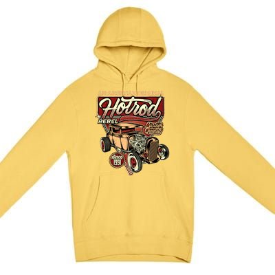 AN AMERICAN ORIGINAL HOTROD Premium Pullover Hoodie