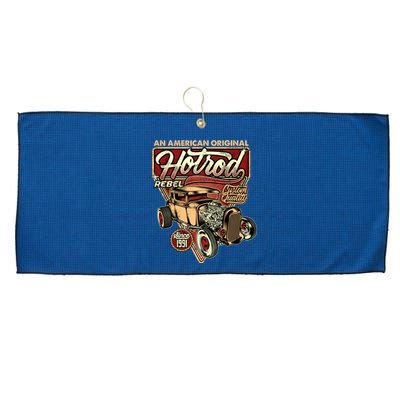 AN AMERICAN ORIGINAL HOTROD Large Microfiber Waffle Golf Towel