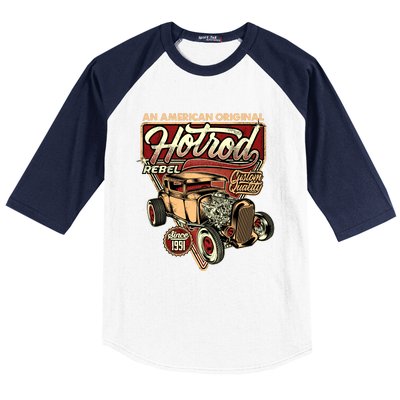 AN AMERICAN ORIGINAL HOTROD Baseball Sleeve Shirt