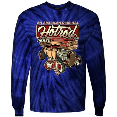 AN AMERICAN ORIGINAL HOTROD Tie-Dye Long Sleeve Shirt