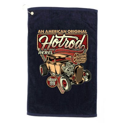 AN AMERICAN ORIGINAL HOTROD Platinum Collection Golf Towel