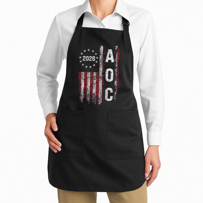 AOC Alexandria Ocasio Cortez 2028 For President Election Apron