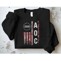 AOC Alexandria Ocasio Cortez 2028 For President Election Sweatshirt