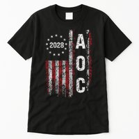AOC Alexandria Ocasio Cortez 2028 For President Election Tall T-Shirt