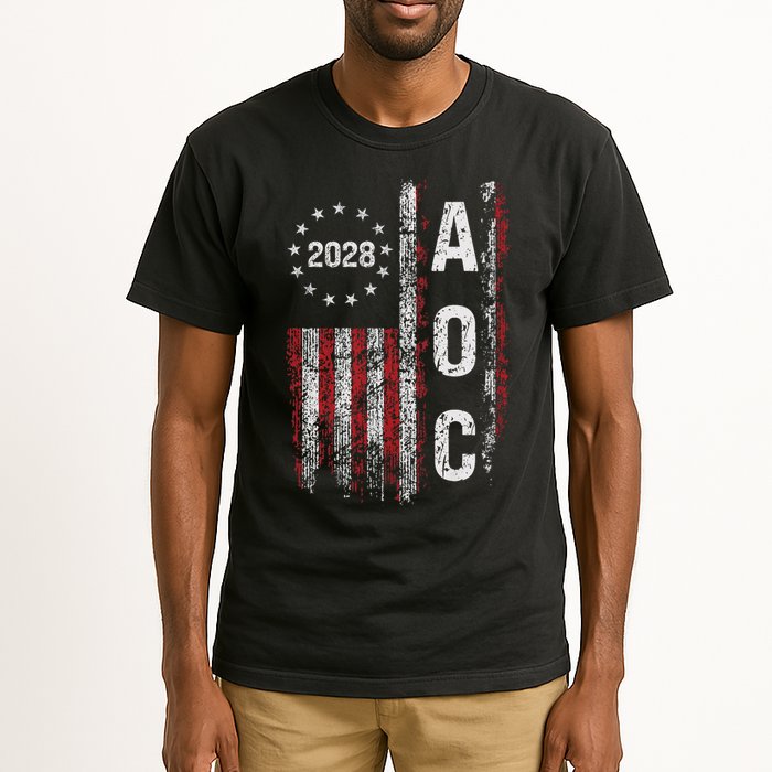AOC Alexandria Ocasio Cortez 2028 For President Election Tall T-Shirt