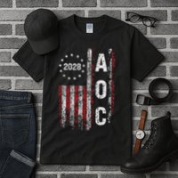 AOC Alexandria Ocasio Cortez 2028 For President Election Tall T-Shirt