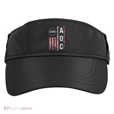 AOC Alexandria Ocasio Cortez 2028 For President Election Adult Drive Performance Visor