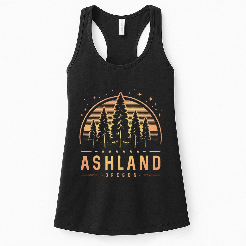 Ashland Ashland Oregon Ashland Or Trekking Womens Tank Top
