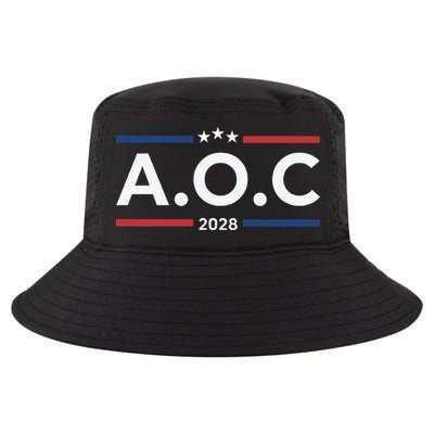 AOC Alexandria Ocasio Cortez 2028 For President Election  Cool Comfort Performance Bucket Hat