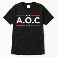 AOC Alexandria Ocasio Cortez 2028 For President Election  Tall T-Shirt