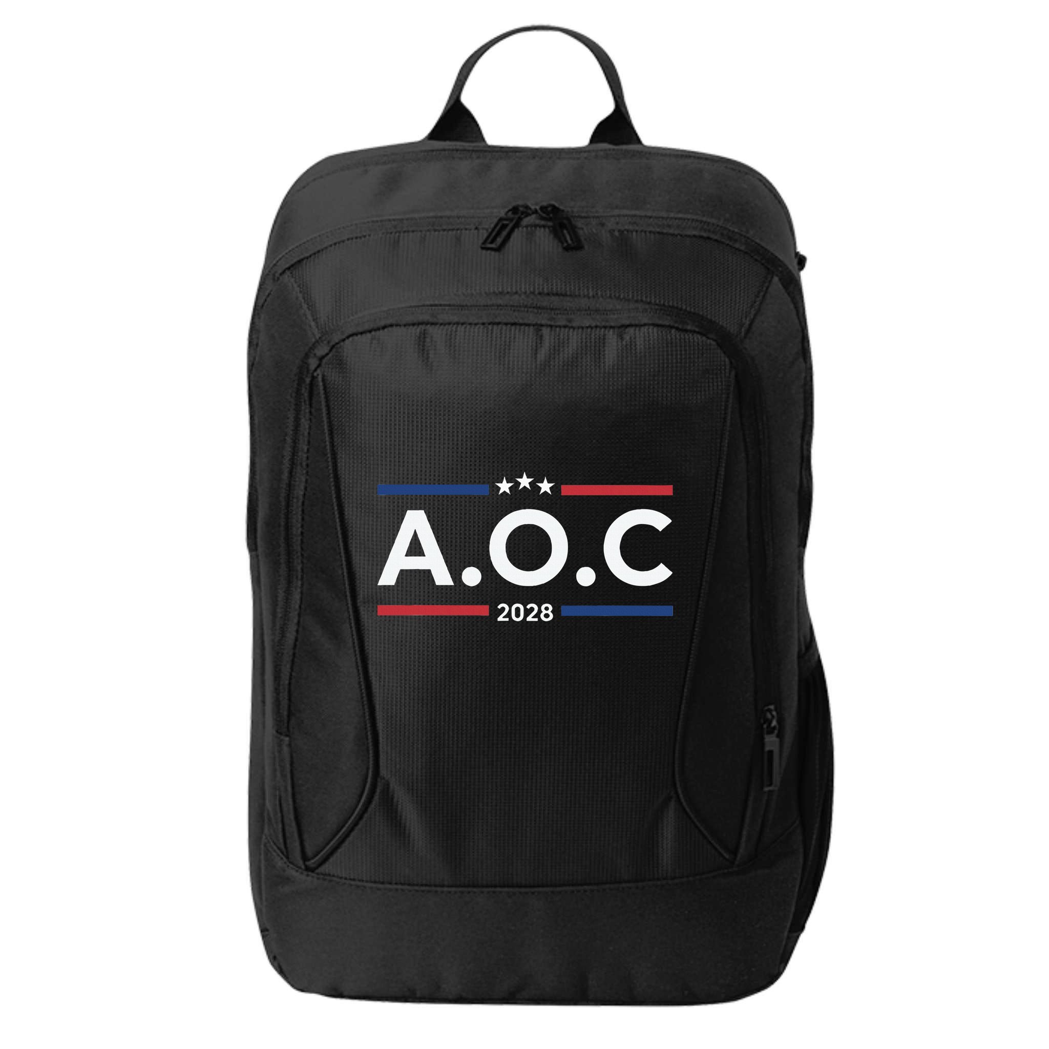 AOC Alexandria Ocasio Cortez 2028 For President Election  City Backpack