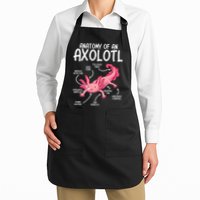 Axolotl Anatomy Of Axolotl Science Pet Axolotl Lover Apron
