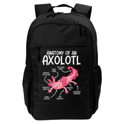 Axolotl Anatomy Of Axolotl Science Pet Axolotl Lover Backpack