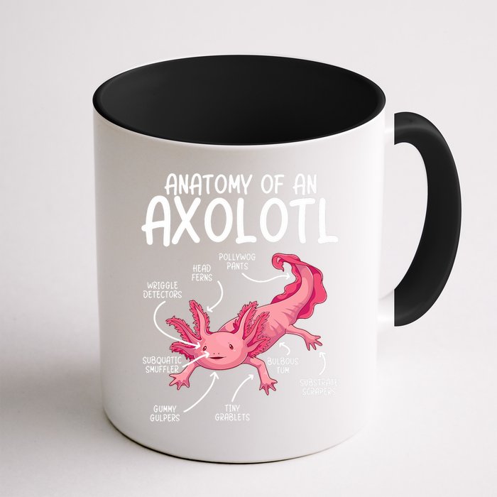 Axolotl Anatomy Of Axolotl Science Pet Axolotl Lover Mug