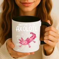 Axolotl Anatomy Of Axolotl Science Pet Axolotl Lover Mug