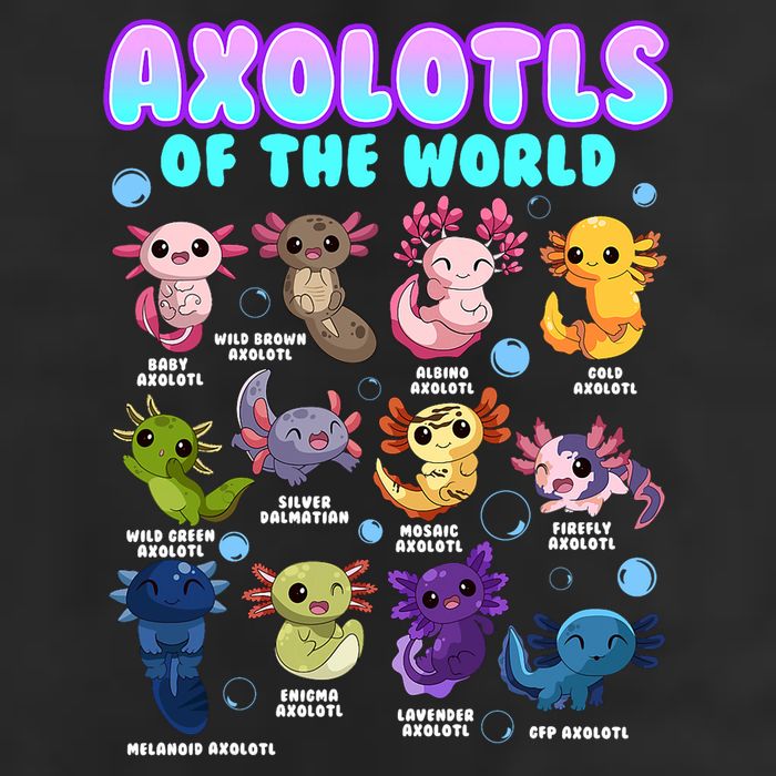 Axolotl Animals Of The World Kawaii Salamander Herpetology Adult Drive Performance Visor