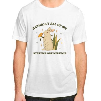 Actually All Of My Systems Are Nervous Adult ChromaSoft Performance T-Shirt