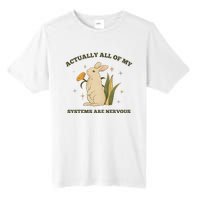 Actually All Of My Systems Are Nervous Tall Fusion ChromaSoft Performance T-Shirt