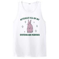 Actually All Of My Systems Are Nervous Funny Mental Health PosiCharge Competitor Tank