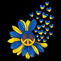 Autism Awareness Peace Sunflower Backpack