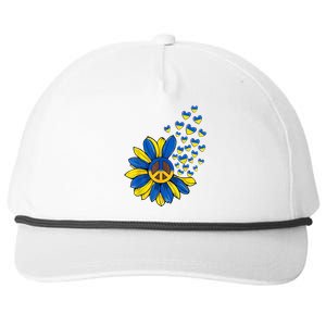 Autism Awareness Peace Sunflower Snapback Five-Panel Rope Hat