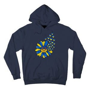 Autism Awareness Peace Sunflower Tall Hoodie