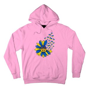 Autism Awareness Peace Sunflower Hoodie