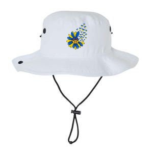 Autism Awareness Peace Sunflower Legacy Cool Fit Booney Bucket Hat