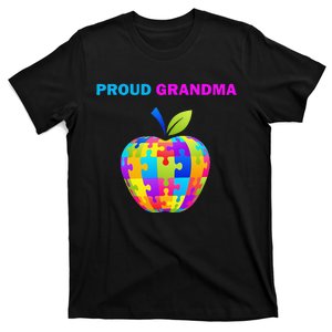 Autism Awareness Proud Grandma; Autism Grandma Tee T-Shirt