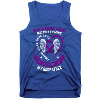 Alzheimers Awareness Products Memorial Loss Of Godfather Gift Tank Top