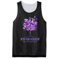 Alzheimers Awareness Purple Butterfly Mesh Reversible Basketball Jersey Tank