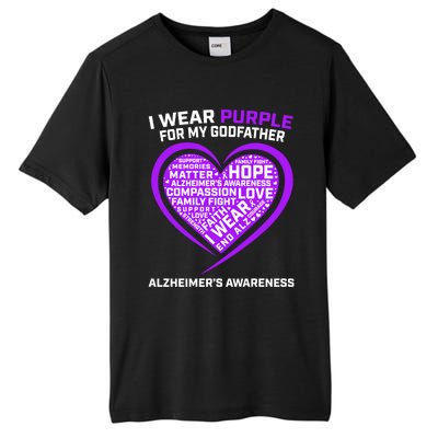 Alzheimers Awareness Products Memories Matter Godfather Gift Tall Fusion ChromaSoft Performance T-Shirt