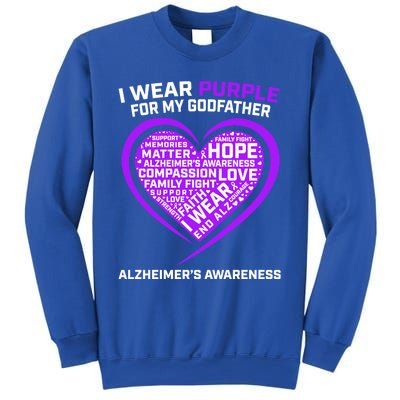 Alzheimers Awareness Products Memories Matter Godfather Gift Sweatshirt