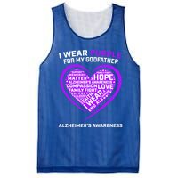 Alzheimers Awareness Products Memories Matter Godfather Gift Mesh Reversible Basketball Jersey Tank