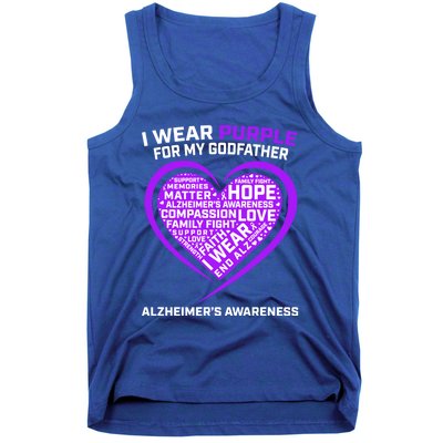 Alzheimers Awareness Products Memories Matter Godfather Gift Tank Top