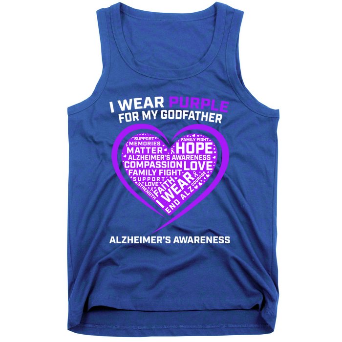 Alzheimers Awareness Products Memories Matter Godfather Gift Tank Top