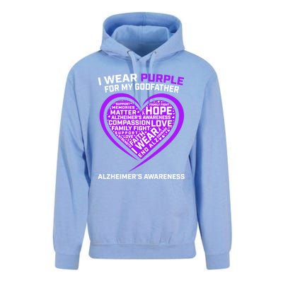 Alzheimers Awareness Products Memories Matter Godfather Gift Unisex Surf Hoodie