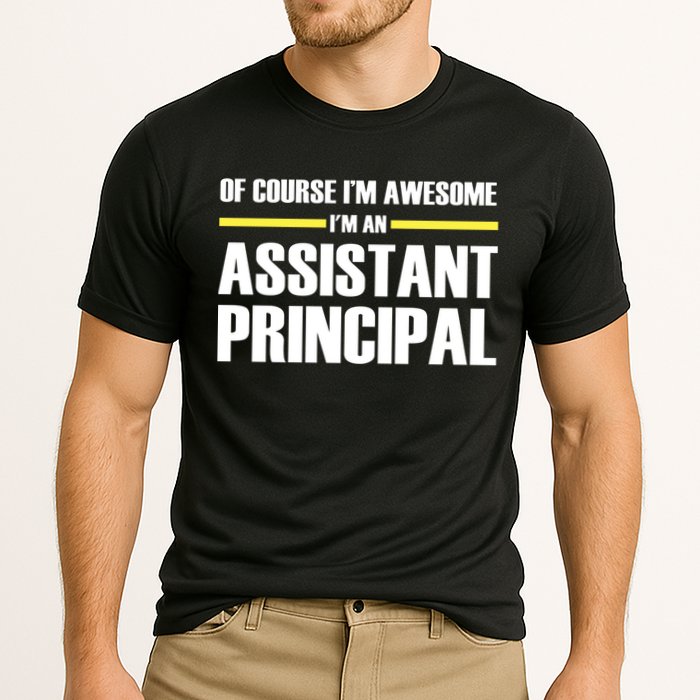 Awesome Assistant Principal Gift Cooling Performance Crew T-Shirt
