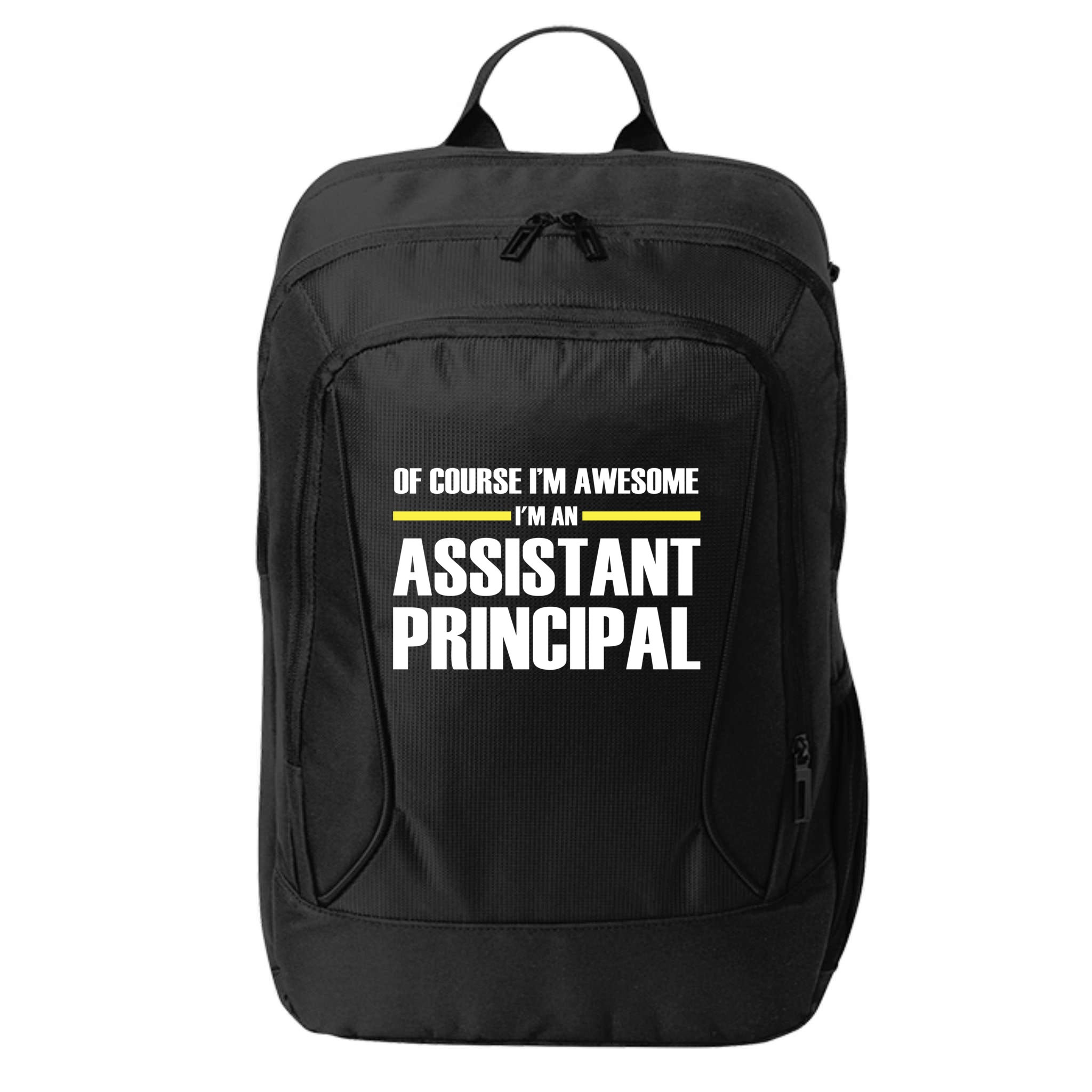 Awesome Assistant Principal Gift City Backpack