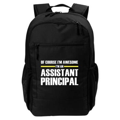 Awesome Assistant Principal Gift Backpack