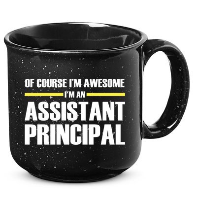 Awesome Assistant Principal Gift 15oz Campfire Ceramic Mug
